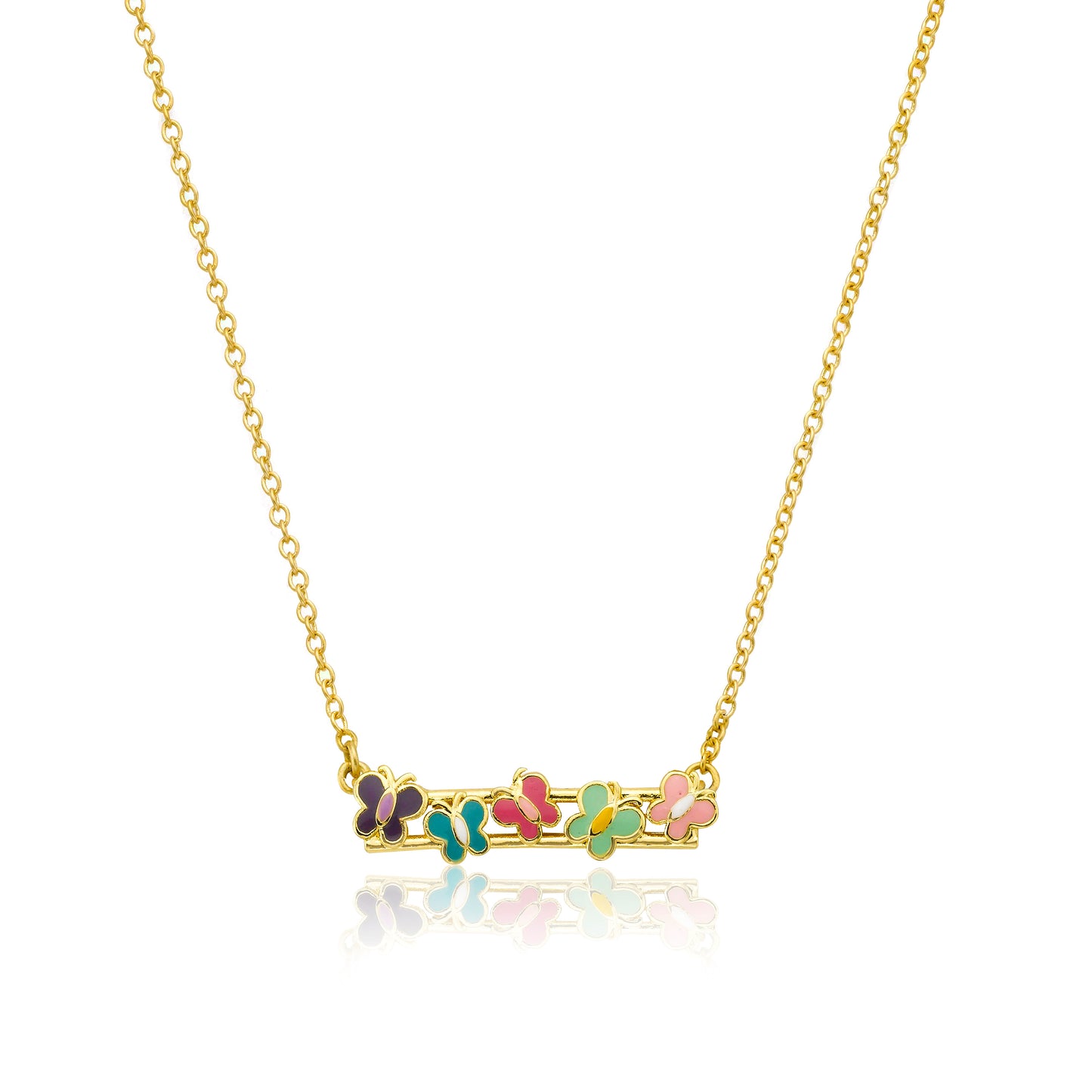 Butterfly Bar Necklace