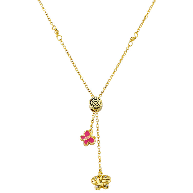 Butterfly 2025 lariat necklace