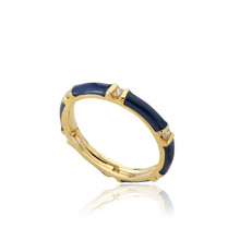 STACKABLE STUNNERS Enamel & Cubic Zirconia Thin Ring