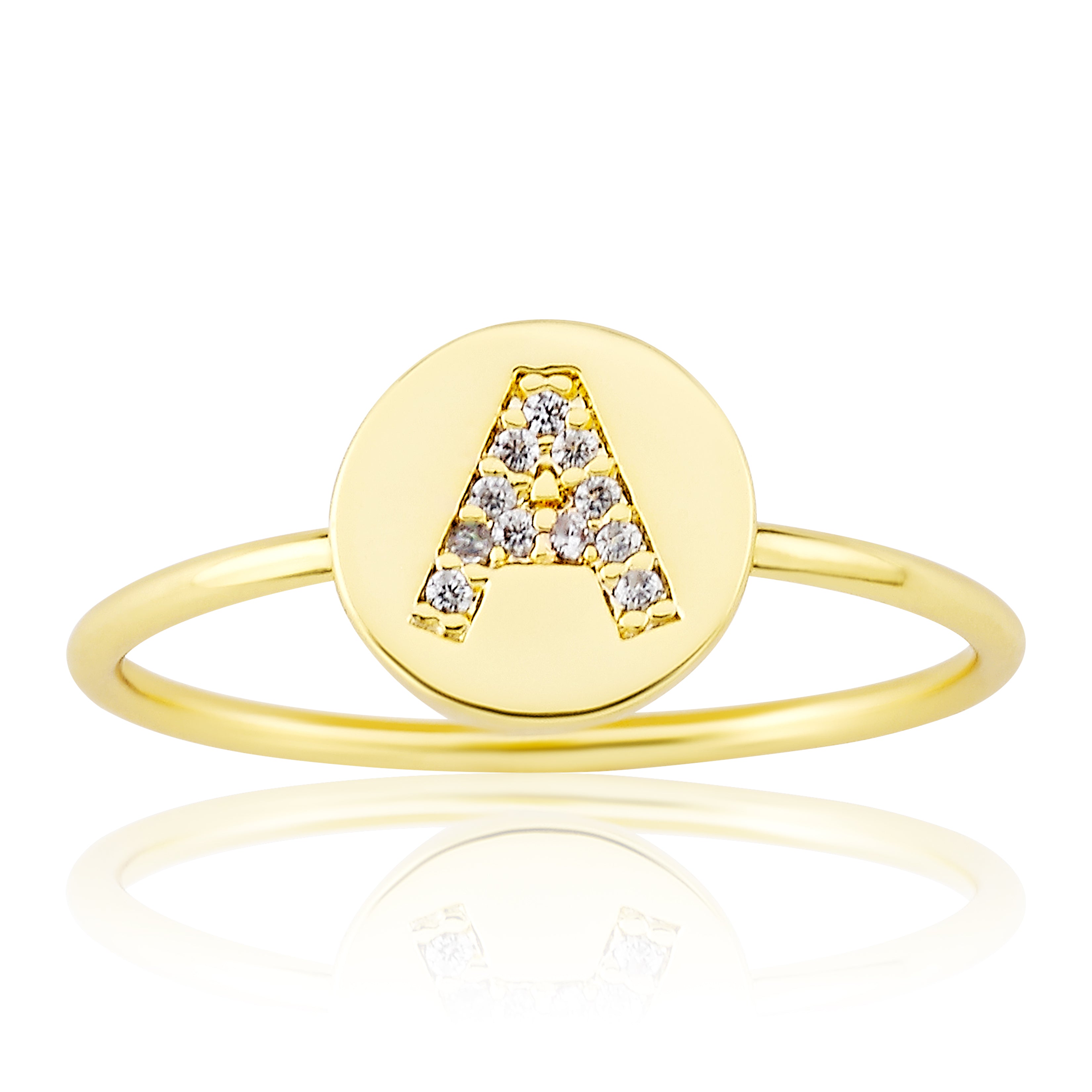 Adjustable Initial Ring – shoptwinstars