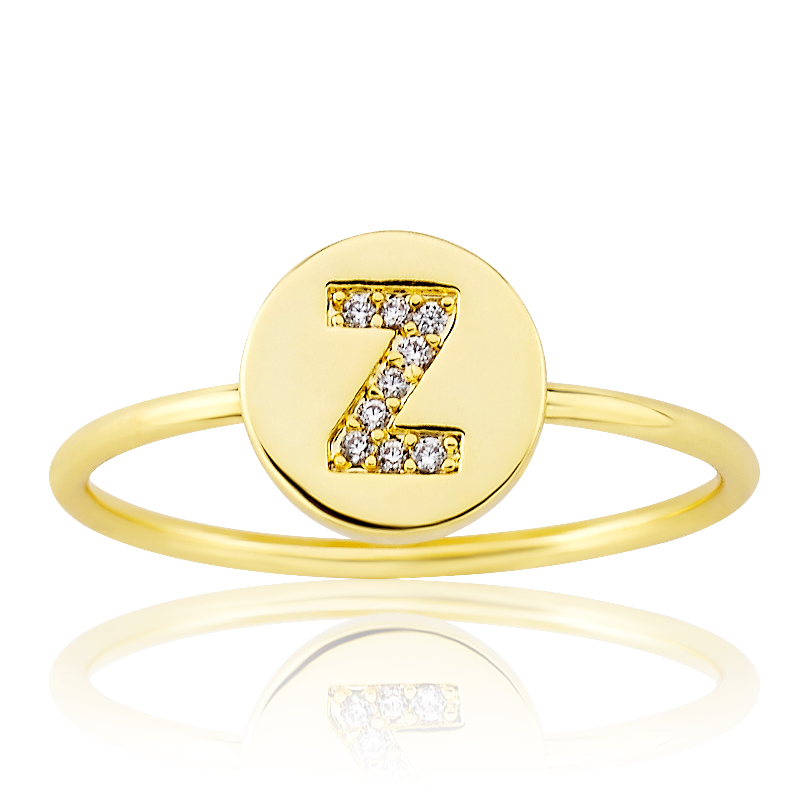 Adjustable Initial Ring – shoptwinstars