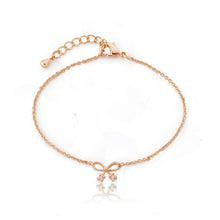 Sam K Rose Gold Bow Bracelet